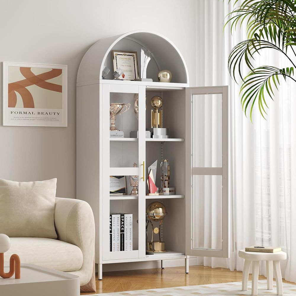 73 High White Arched Glass Doo - Home & Bathroom Building Products Pte Ltd Reviews บทวิจารณ์และราคา